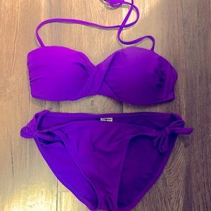 Purple two piece